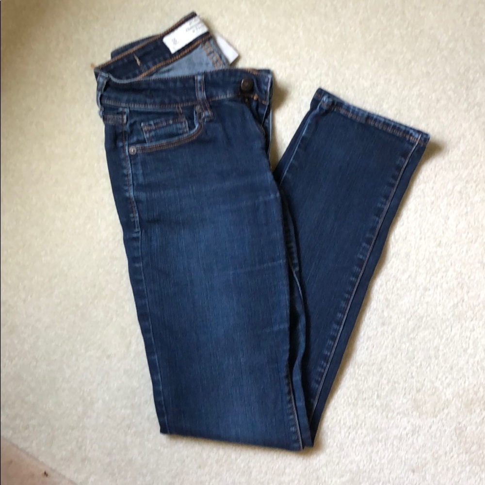 Abercrombie soft straight leg jeans